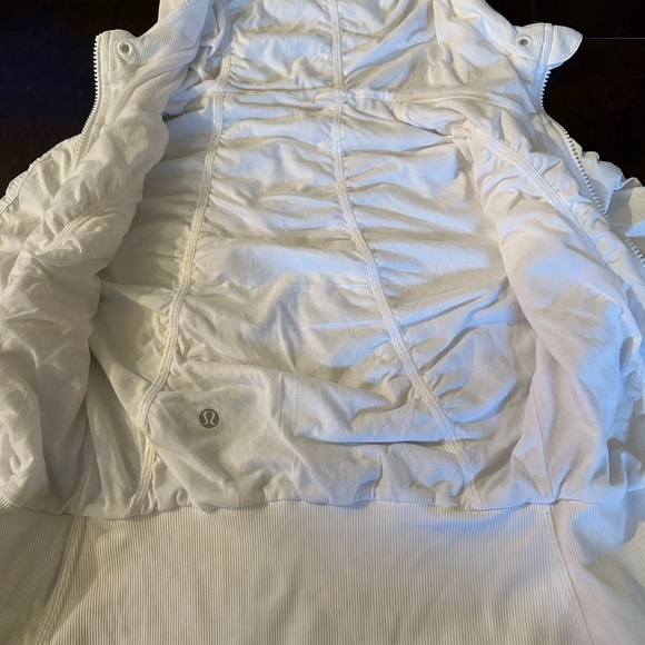 Lululemon Dance Studio Jacket White Reversible Women's size 4 - Picture 6 of 8